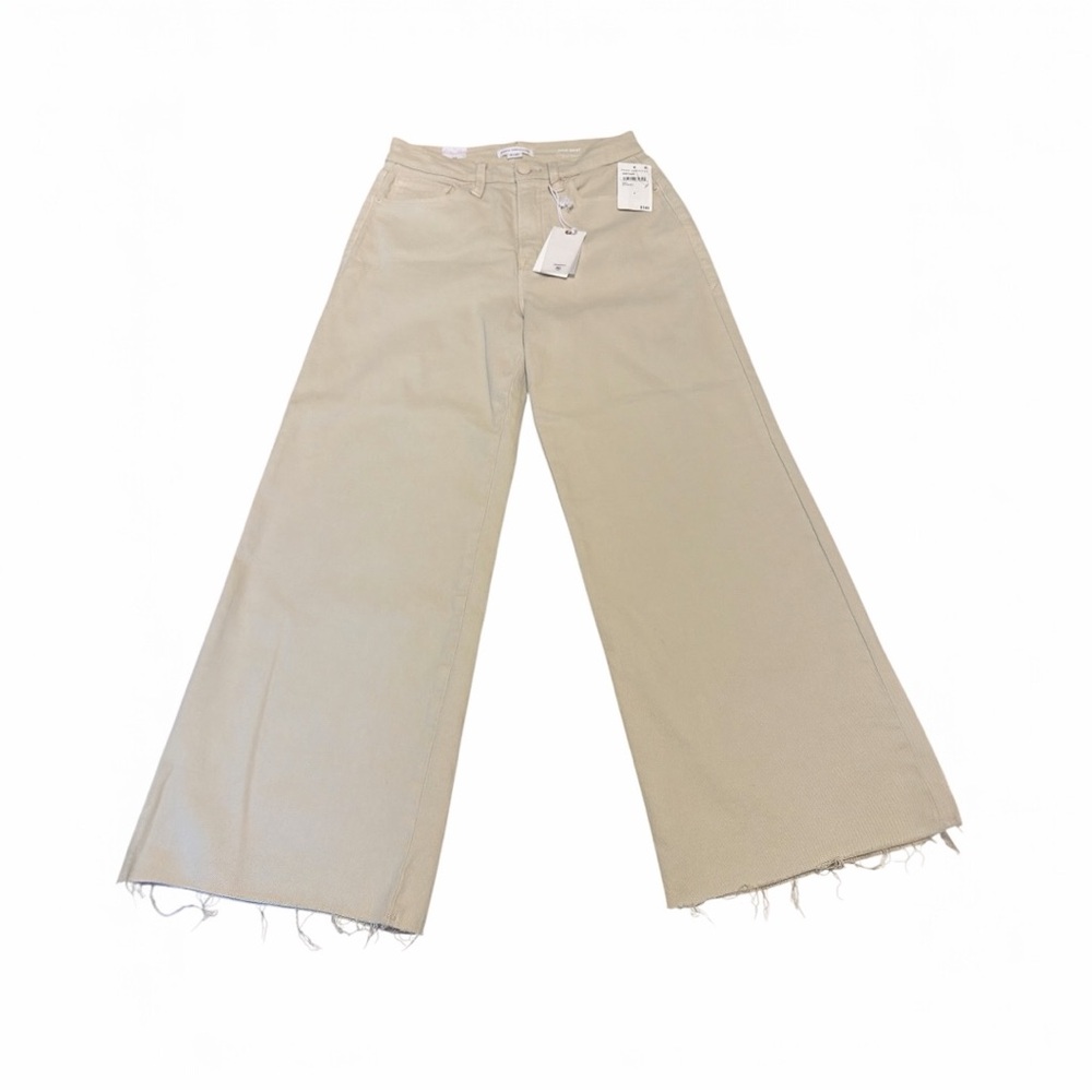 Good American Good Waist Palazzo Crop Jeans NWT Size 27